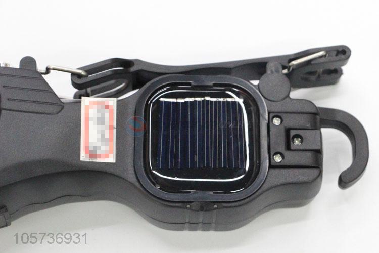 Wholesale Solar Rechargeable Multifunction Flashlight