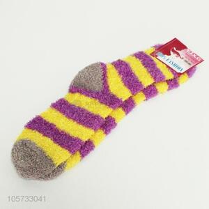 Popular Wholesale Winter Stripe Sock
