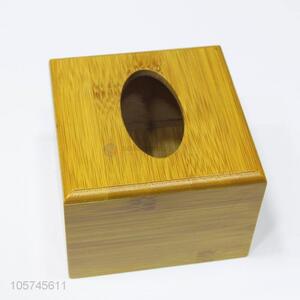 China manufacturer wooden paper towel box/tissue box