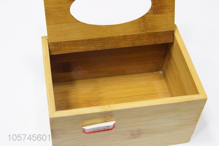 Promotional custom wooden paper towel box/tissue box