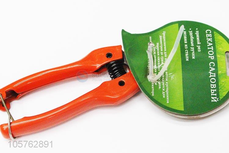 Hot selling ergonomic pruning shears for cutting flowers and plants