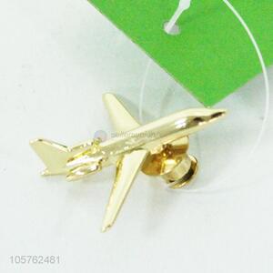 Popular Airplane Design Golden Badge for Sale