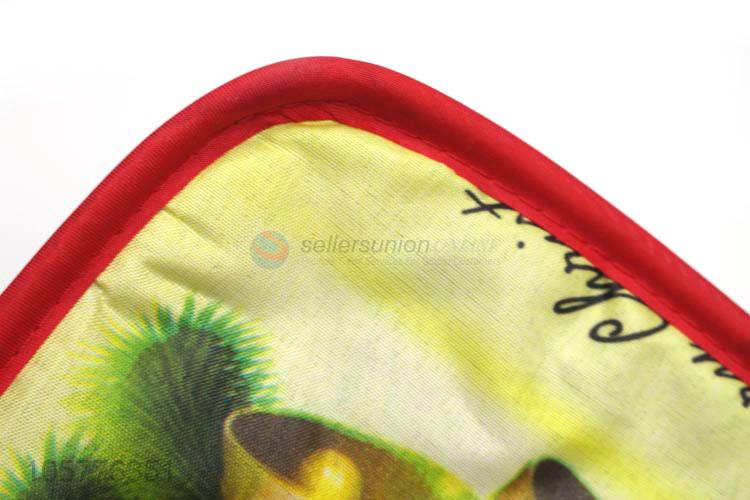 Premium quality Christmas heat resistant micro oven holder baking heat pad