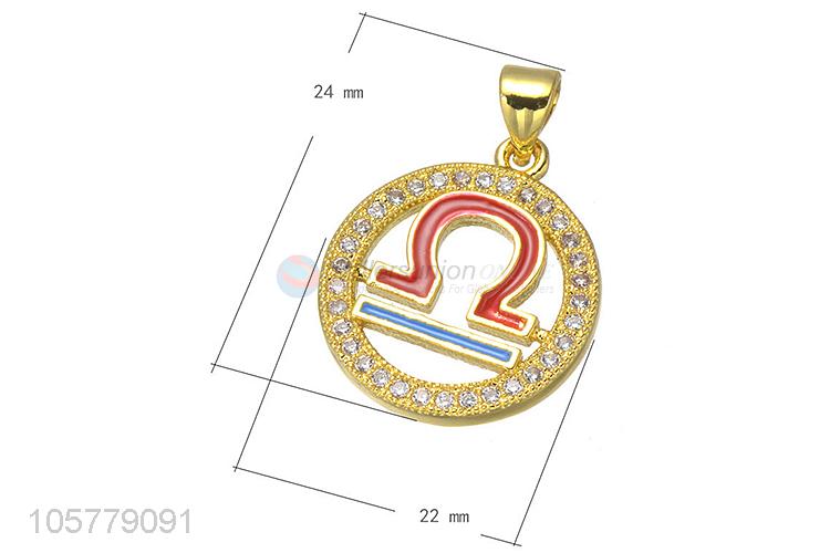 Good Quality Inlay Zircon Pendant Best Necklace Accessories