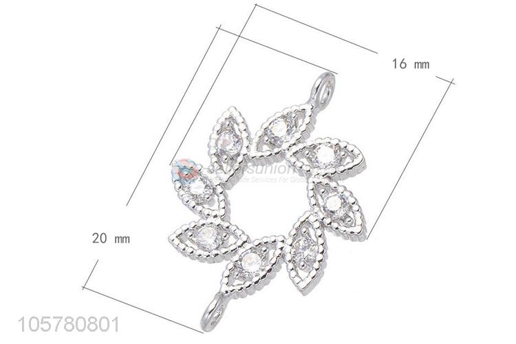 Wholesale Fashion Jewelry Accessories Inlay Zircon Parts