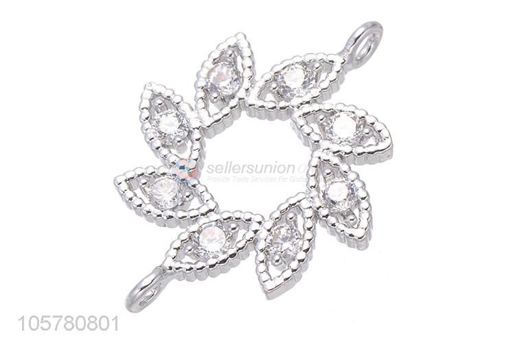 Wholesale Fashion Jewelry Accessories Inlay Zircon Parts