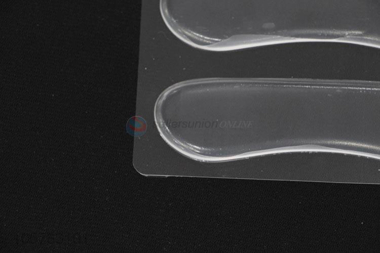 Professional supply transparent high heel cushion insole heel liner