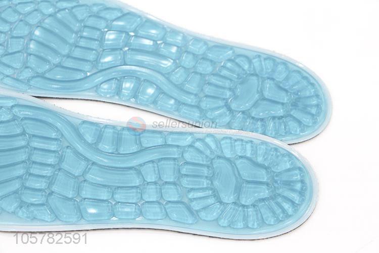 Excellent quality soft pu gel foot massage insoles for men