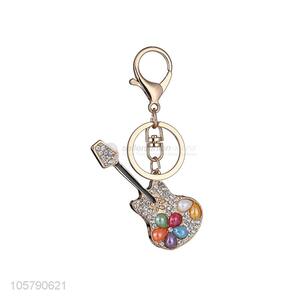 Best Price Guitar Shape Car Pendant Key Chain