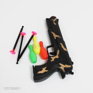 Very Popular KidsToy Camouflage Needle Gun with Bowling