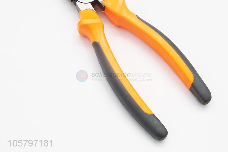 ODM factory steel combination plier with plastic handle