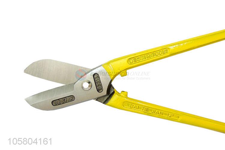 Low price England type iron sheet shear spring scissors for cutting iron