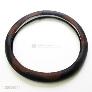 Manufacturer custom universal pu car steering wheel cover