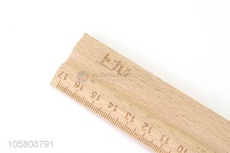 Good Quanlity Wooden Ruler Learning Office Stationery Ruler