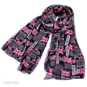 Factory Direct High Quality Women Elegant Long Silk Scarf