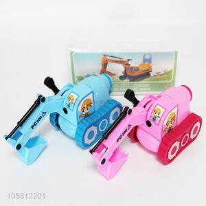 Cute Excavator Shape Plastic Pencil Sharpener