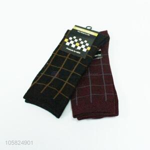Hot products knitting winter warm long socks for men