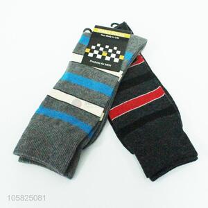 Best selling knitting winter warm long socks for men