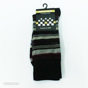 Excellent quality knitting winter warm long socks for men