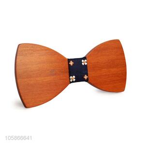 Factory Sales Wedding Suits Wooden Bow Tie