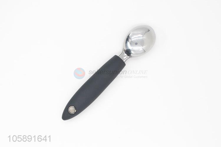 New design and simplified tpr handle stainless steelice cream scooper
