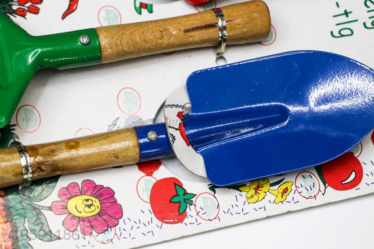 Chinese Factory  Kids Children 3psc Garden Trowel and Garden Rake Set