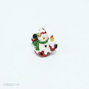 Wholesale snow man christmas ceramic crafts