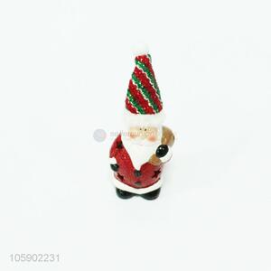 Hot selling chrismas santa claus ceramic ornaments