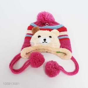 Factory Price Girls Acrylic Knit Winter Warm Hat