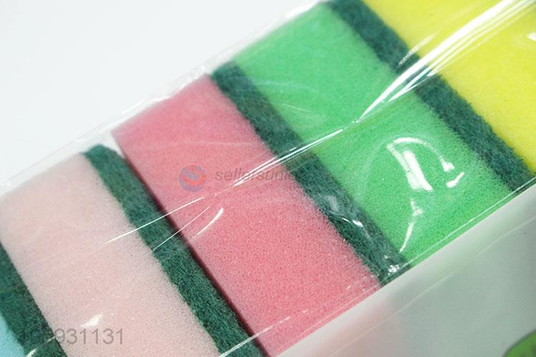 Popular Wholesale 12pcs Sponge Scouring Pad Kitchen Tool