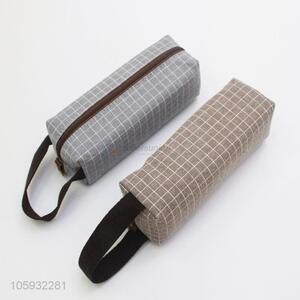 Newest Plaid Pattern School Supply Pen Bag Birthday Gift