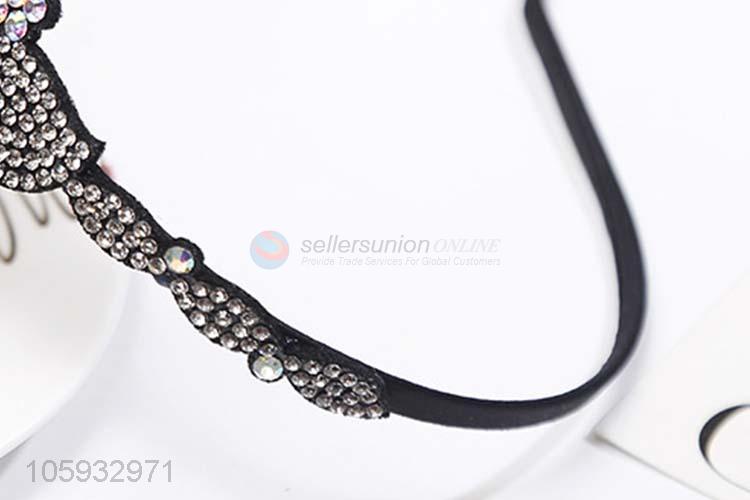 Hot Selling Diamond Flower Accessories Hair Hoop