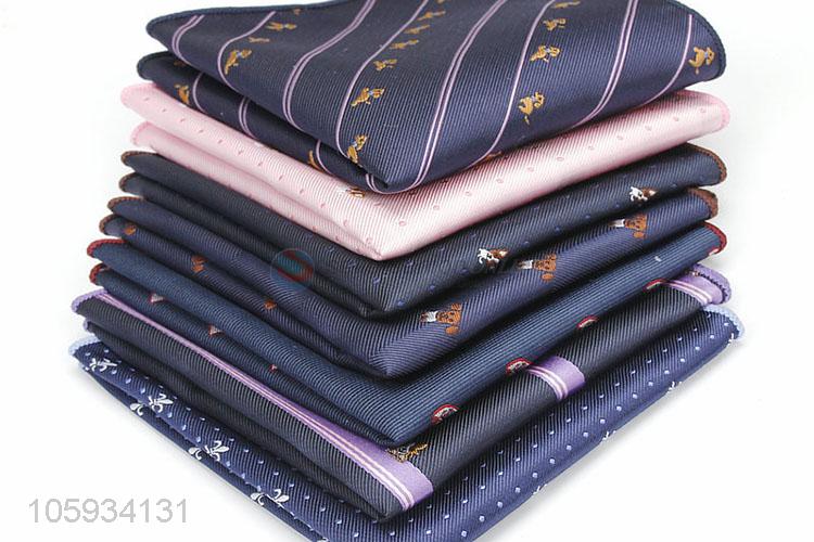 Business Style Men Handkerchief Cheap Pocket Square