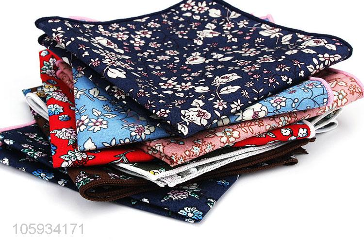 New Arrival Floral Print Cotton Handkerchiefs