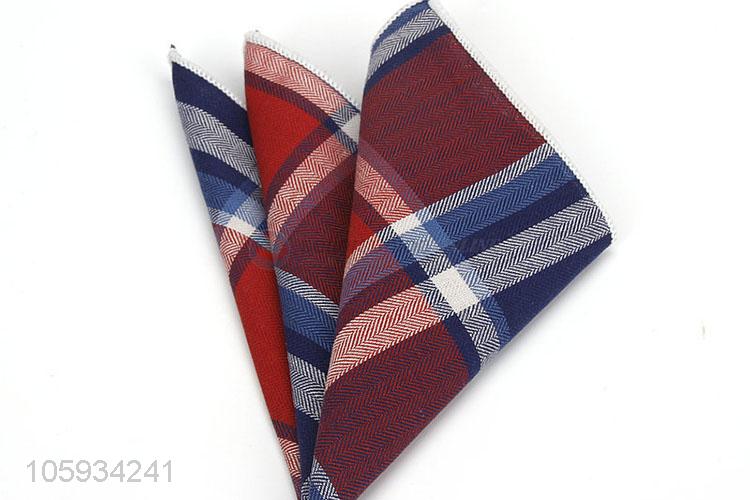 Factory Supply Cotton Men Handkerchief Best Pocket Squares