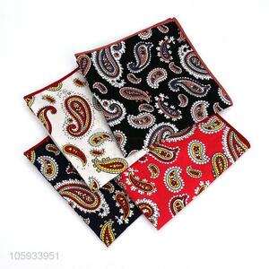 Popular Printed Men Handkerchief Suit Pocket Square