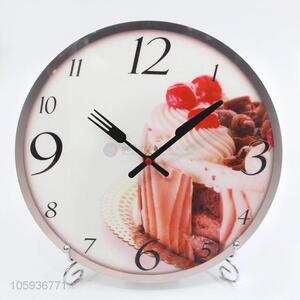 Hot Selling Dessert Pattern Wall Clock