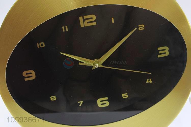 High Quality Round Aluminium Alloy Clock