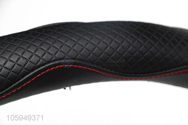 Wholesale Cheap Universal PU Leather Car Steering Wheel Cover