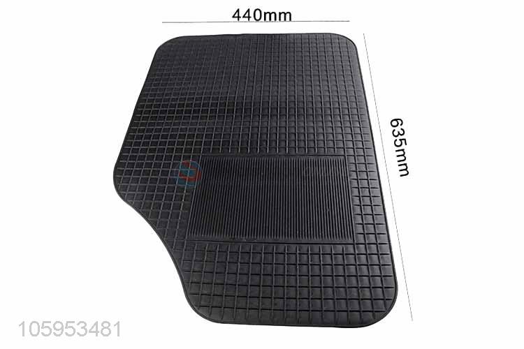 Fashion 4 Pieces Anti-Slip Mat Car Floor Mat Set