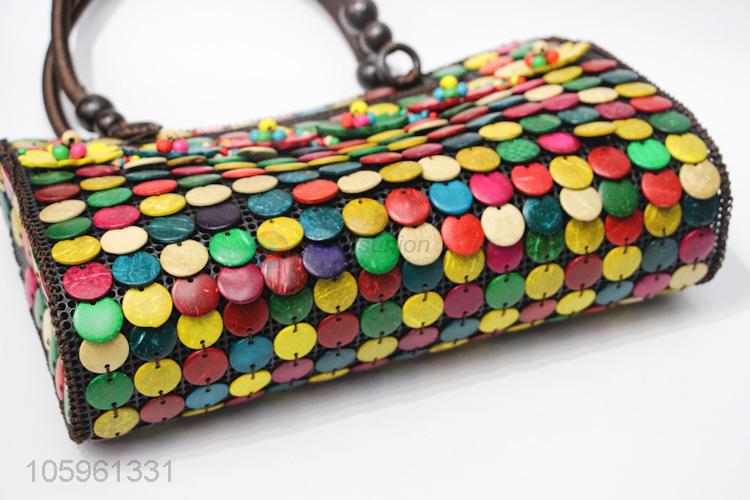 New Style Coconut Shell Flower Fashion Shoulder Bag