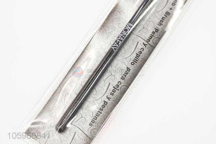 Hot sell plastic handle flat smudge makeup brush