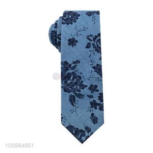 China suppliers custom logo 100% cotton men's neckties