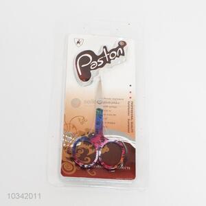 Delicate manicure scissor with printing