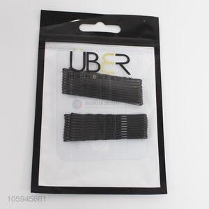 Wholesale black 20pcs iron bobby pins
