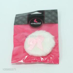 Hot sale round cute foundation makeup powder puff