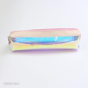 Best sale trendy laser pvc pen bag school pencil bag