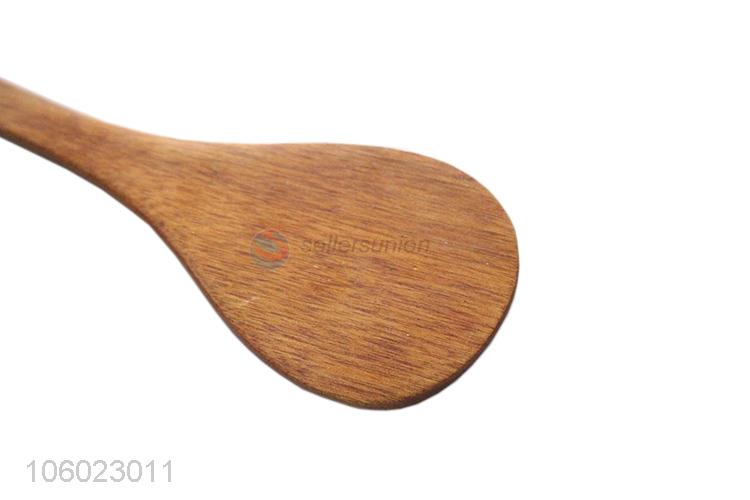 Factory Supply Wooden Rice Shovel With Hook Design