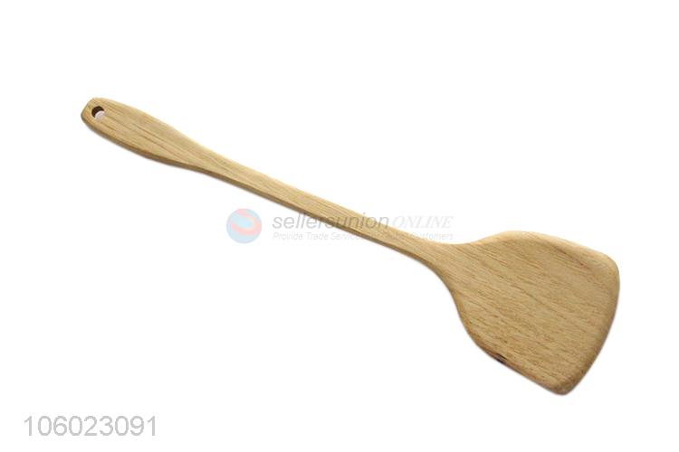 Custom Natural Wooden Pancake Turner Cheap Cooking Shovel