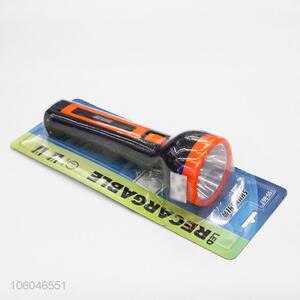 Hot sale small type plastic rechargeable high power led torch flashlight